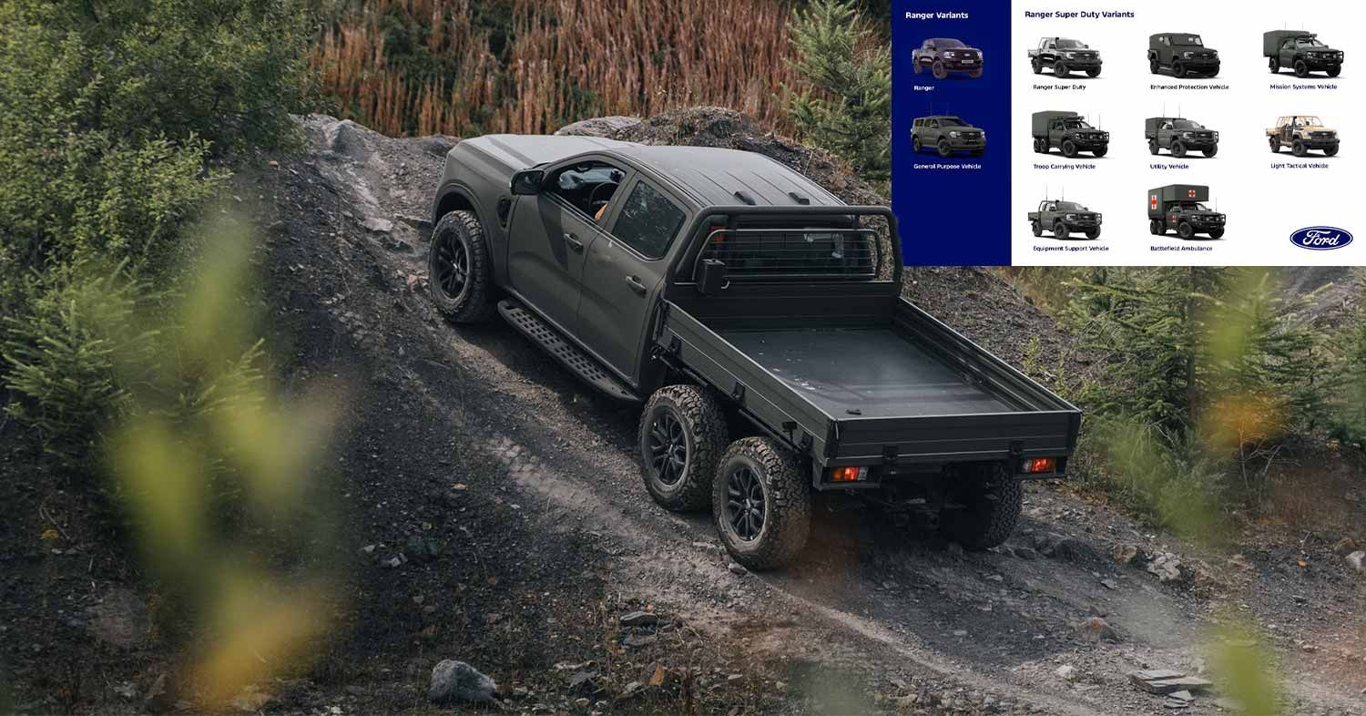 ក្រុមហ៊ុន Ford កំពុងដាក់សំណើរដើម្បីផលិតរថយន្ដម៉ូឌែលពិសេសបម្រើការក្នុងវិស័យយោធានៅចក្រភពអង់គ្លេស 
